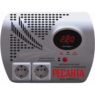 Стабилизатор напряжения РЕСАНТА АСН-1000Н2/1-Ц